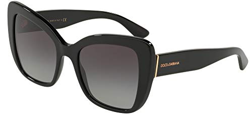 Dolce Gabbana 0DG4348 501/8G Sonnenbrille, Schwarz (Black), 54