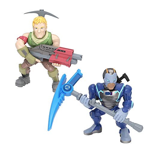 Fortnite BO35633 Carbide & Sergeant Jonsey Action-Spielfigur, Mehrfarbig Fortnite BO35633 Carbide & Sergeant Jonsey Action-Spielfigur, Mehrfarbig