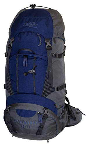 Tashev Outdoors Kentaurus Trekkingrucksack Wanderrucksack Damen Herren Backpacker Rucksack groß 60l Plus 10l (Hergestellt in EU) (Dunkelblau) Tashev Outdoors Kentaurus Trekkingrucksack Wanderrucksack Damen Herren Backpacker Rucksack groß 60l Plus 10l (Hergestellt in EU) (Dunkelblau)