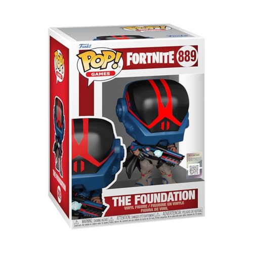 Funko POP! Games: Fortnite - The Foundation - Vinyl-Sammelfigur - Geschenkidee - Offizielle Handelswaren - Spielzeug Für Kinder Und Erwachsene - Video Games Fans - Modellfigur Für Sammler Und Display